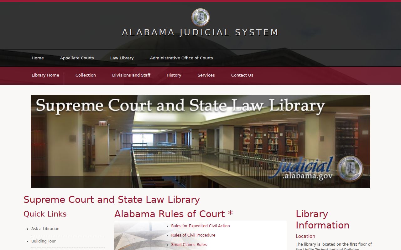 Lowndes County court record rules in the Alabama judicial library